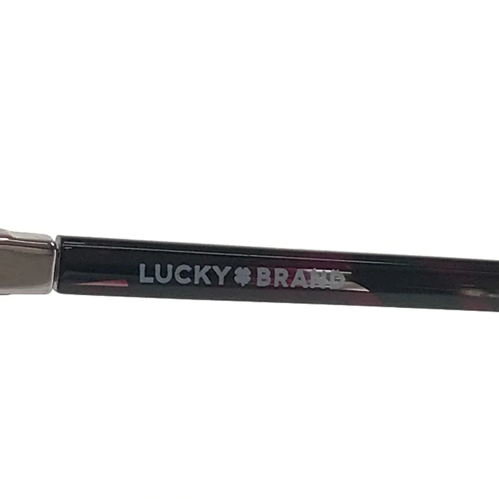 Lucky Brand Eyeglasses Frames D225 PURPLE Tortoise Cat Eye Full Rim 54-16-140